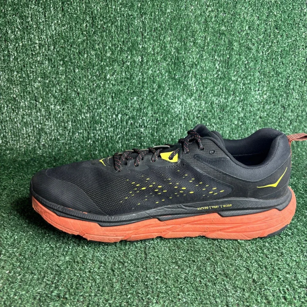 Hoka Challenger ATR 6 Gore-Tex Waterproof Trail Running Shoes Black Mens Size 14